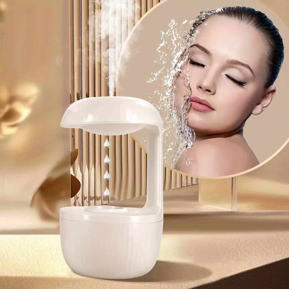 Anti-Gravity Water Droplet Humidifier