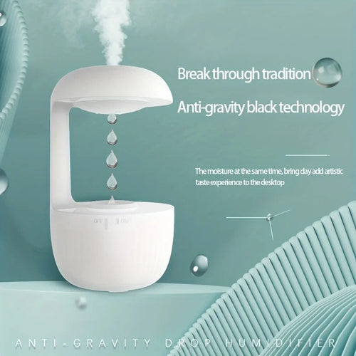 Anti-Gravity Water Droplet Humidifier
