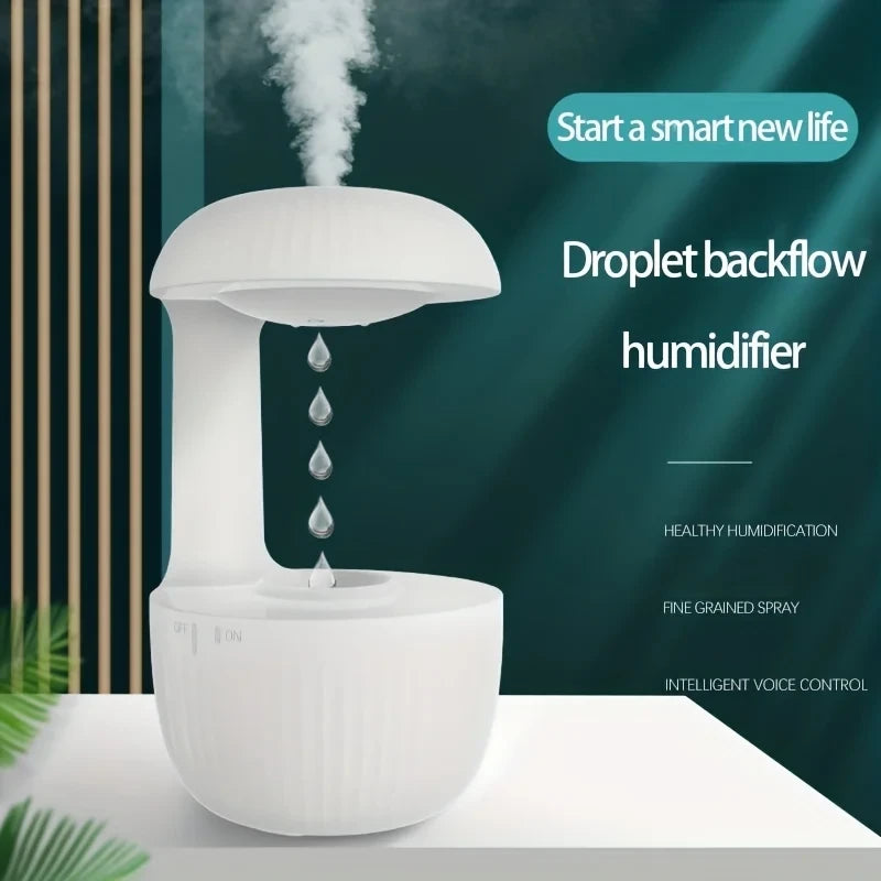 Anti-Gravity Water Droplet Humidifier