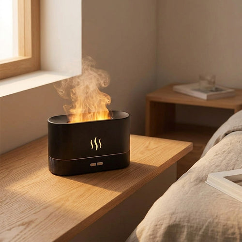 USB Desktop Flame Aroma Diffuser